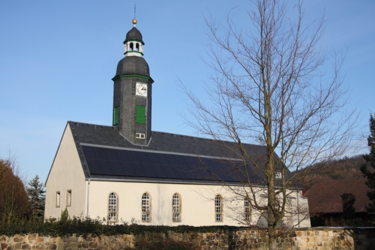Photovoltaik auf dem Kirchendach